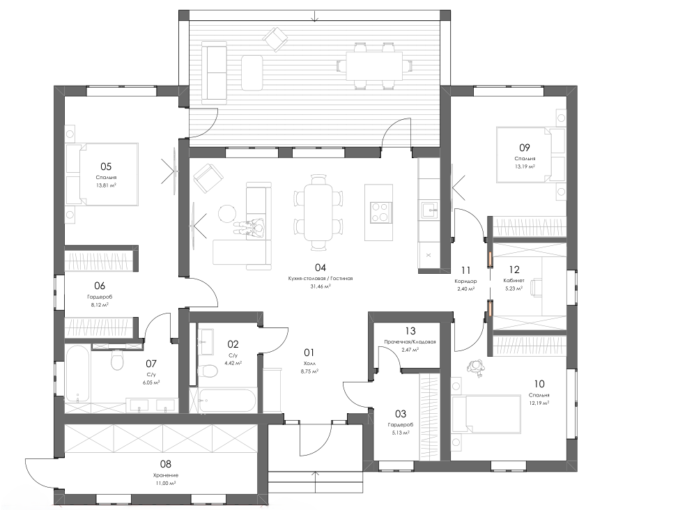 Планировочное решение